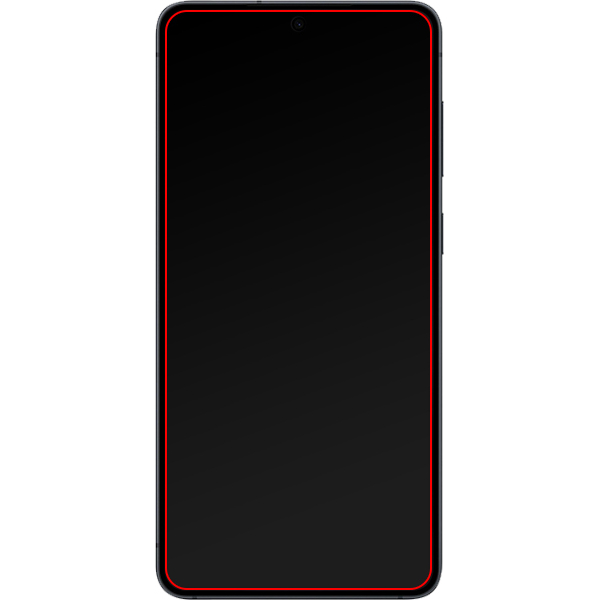 Mobilize Privacy Glass Screen Protector - Black Frame - For Samsung Galaxy S25 Edge 5G - Afbeelding 2