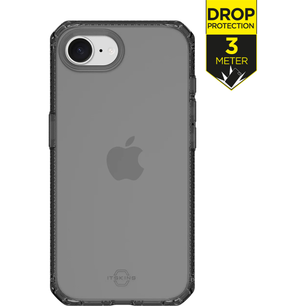 Itskins Level 2 Spectrumclear_R For Apple Iphone 16E Smoke