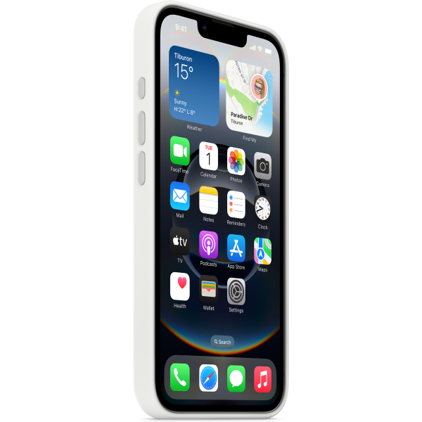 Apple Md3P4Zm/A Apple Silicone Case Iphone 16E White - Afbeelding 3