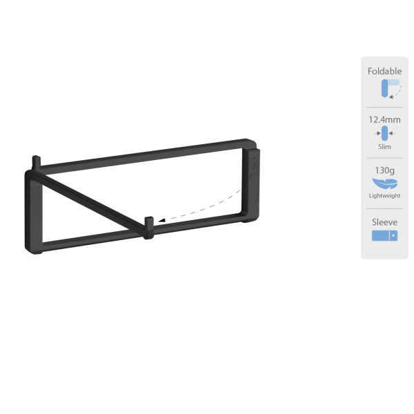 Rain Design Mbar Pro Foldable Laptop Stand Black - Afbeelding 2