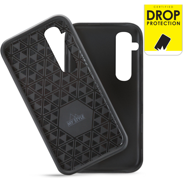 My Style Tough Case For Samsung Galaxy S24 Fe Black - Afbeelding 2