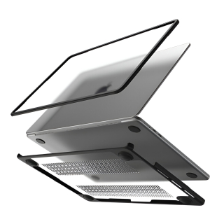Mobilize Protection Cover For Apple Macbook Pro 14Inch (2021 - 2023) Transparent Black