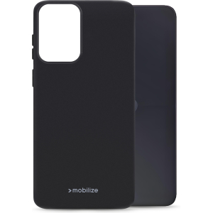 Mobilize Rubber Gelly Case Motorola Moto G35 Matt Black