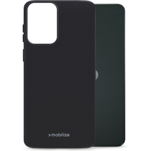 Mobilize Rubber Gelly Case Motorola Moto G55 Matt Black