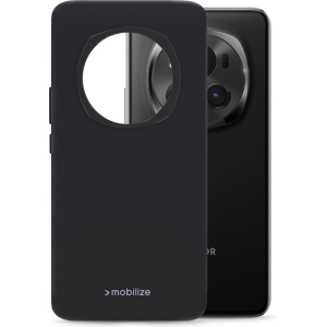 Mobilize Rubber Gelly Case Honor Magic6 Pro Matt Black