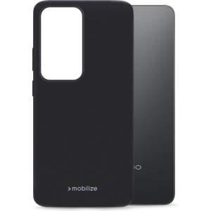 Mobilize Rubber Gelly Case Oppo A80 5G Matt Black