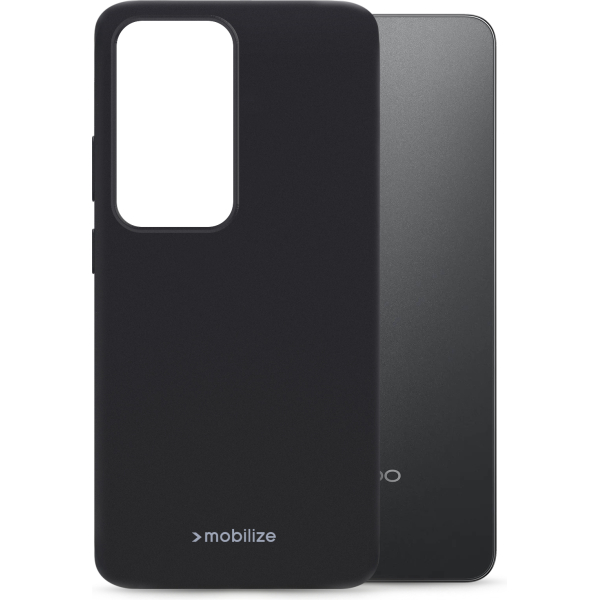 Mobilize Rubber Gelly Case Oppo A80 5G Matt Black