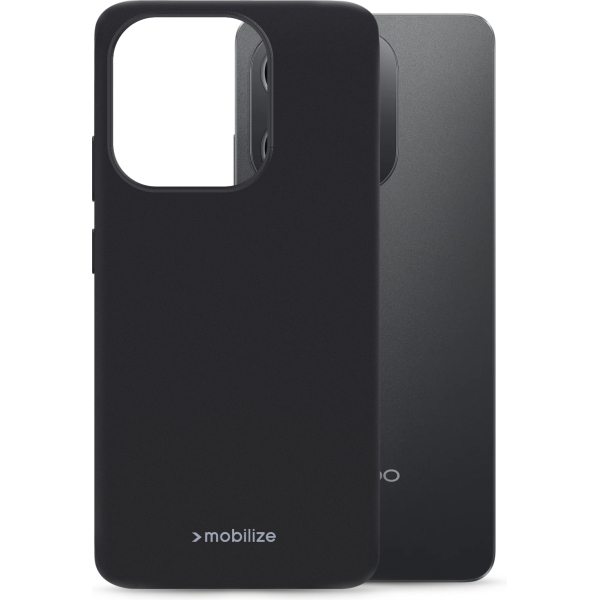 Mobilize Rubber Gelly Case Oppo A40/A40M/A60 5G Matt Black
