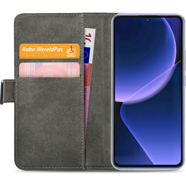 Mobilize Classic Gelly Wallet Book Case Xiaomi 14T Black - Afbeelding 4