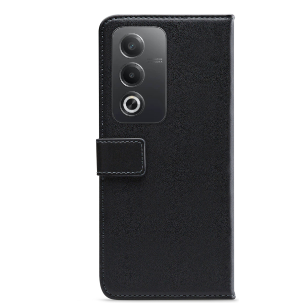 Mobilize Classic Gelly Wallet Book Case Oppo A80 5G Black - Afbeelding 3