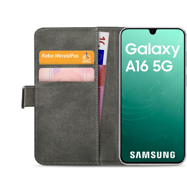 Mobilize Classic Gelly Wallet Book Case Samsung Galaxy A16 4G/5G Black - Afbeelding 4