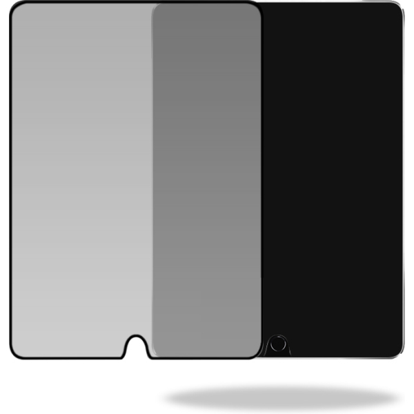 Mobilize Privacy Glass Screen Protector For Apple Ipad 9.7 (2017/2018)/Air/Air 2/Pro 9.7