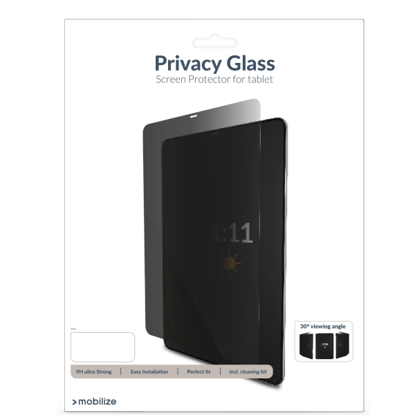 Mobilize Privacy Glass Screen Protector For Apple Ipad 10.9 (2022)/Ipad 11 (2025) - Afbeelding 4