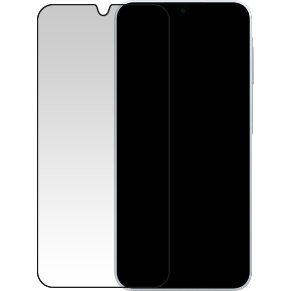 Mobilize Glass Screen Protector - Black Frame - Samsung Galaxy A16 (4G/5G)/A17 (4G/5G)/A26 5G