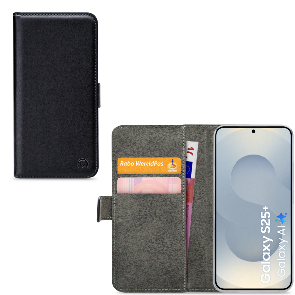 Mobilize Classic Gelly Wallet Book Case Samsung Galaxy S25+ 5G Black
