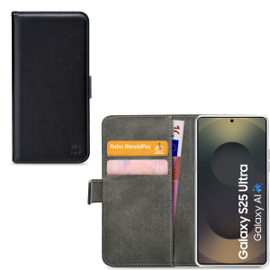 Mobilize Classic Gelly Wallet Book Case Samsung Galaxy S25 Ultra 5G Black