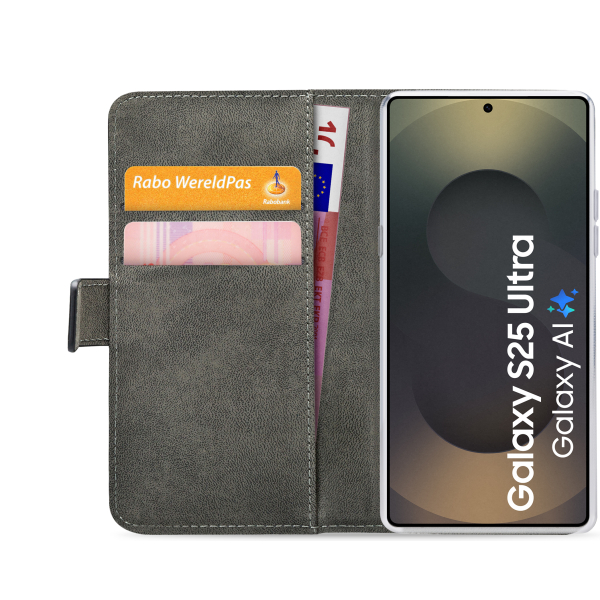 Mobilize Classic Gelly Wallet Book Case Samsung Galaxy S25 Ultra 5G Black - Afbeelding 4