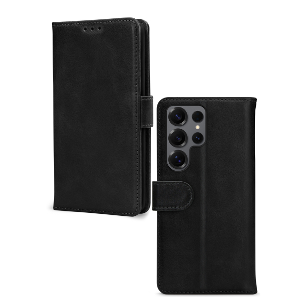 Mobilize Leather Wallet Samsung Galaxy S25 Ultra 5G Black - Afbeelding 2