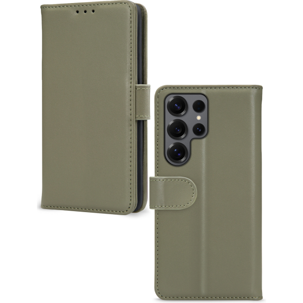 Mobilize Premium Gelly Wallet Book Case Samsung Galaxy S25 Ultra 5G Green - Afbeelding 2