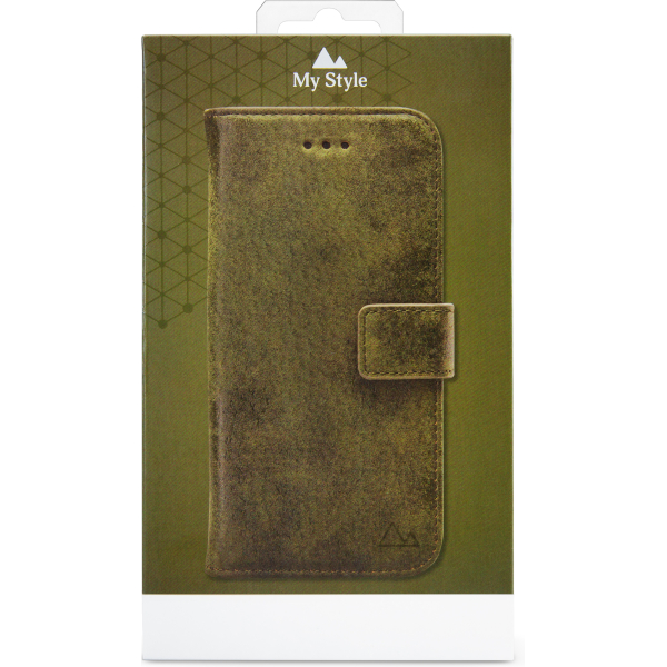My Style Flex Wallet For Samsung Galaxy S25+ 5G Olive - Afbeelding 7