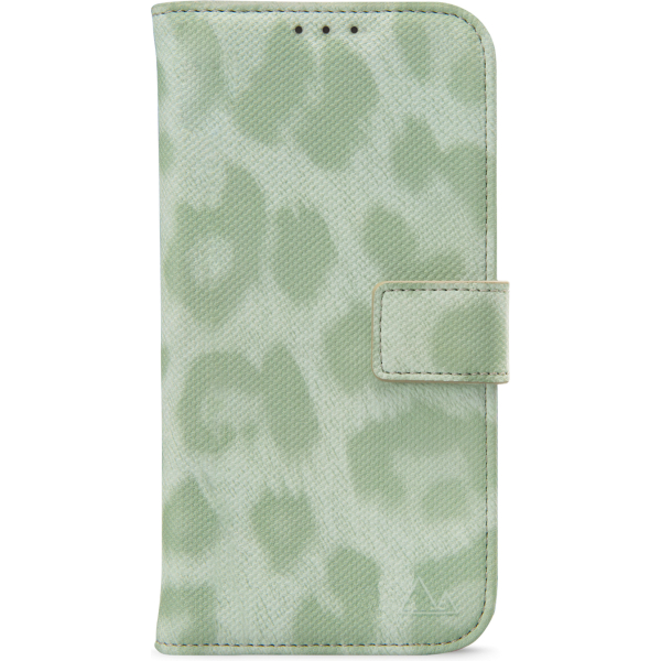 My Style Flex Wallet For Samsung Galaxy S25 5G Green Leopard