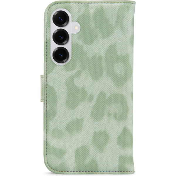 My Style Flex Wallet For Samsung Galaxy S25+ 5G Green Leopard - Afbeelding 2