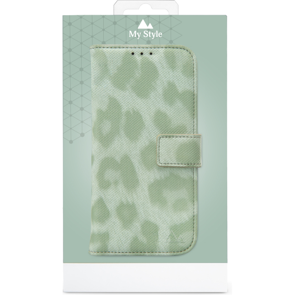 My Style Flex Wallet For Samsung Galaxy S25 Ultra 5G Green Leopard - Afbeelding 7
