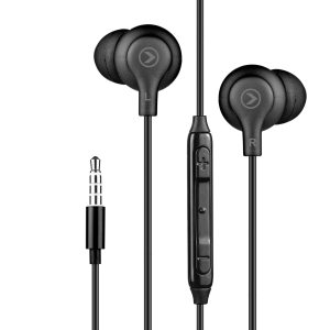 Mobilize In-Ear Stereo Headset With Remote 3.5Mm Black