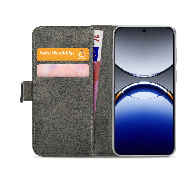 Mobilize Classic Gelly Wallet Book Case Oppo Find X8 Black - Afbeelding 4