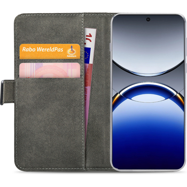 Mobilize Classic Gelly Wallet Book Case Oppo Find X8 Pro Black - Afbeelding 4