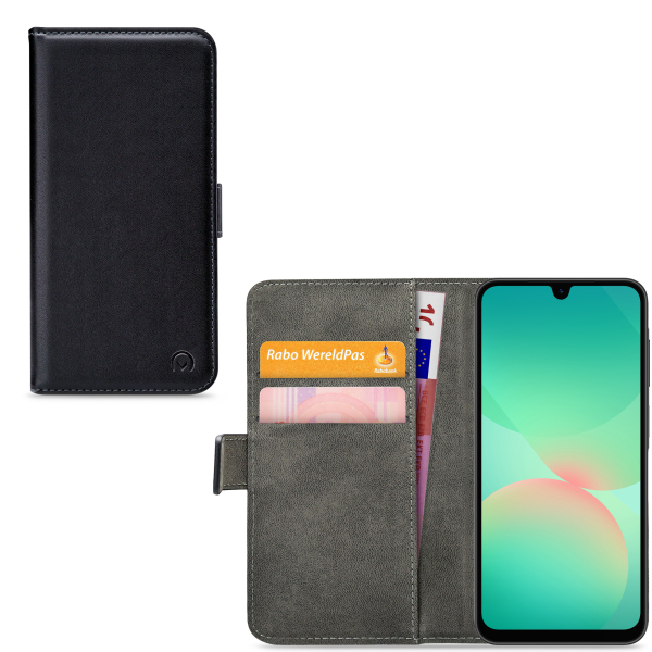 Mobilize Classic Gelly Wallet Book Case Samsung Galaxy A26 5G Black