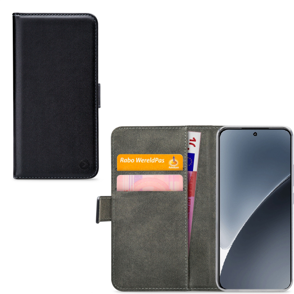 Mobilize Classic Gelly Wallet Book Case Xiaomi 15 Black