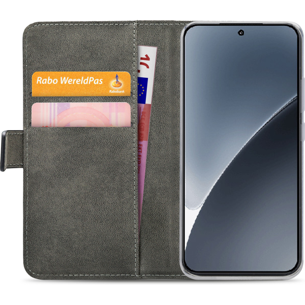 Mobilize Classic Gelly Wallet Book Case Xiaomi 15 Black - Afbeelding 4