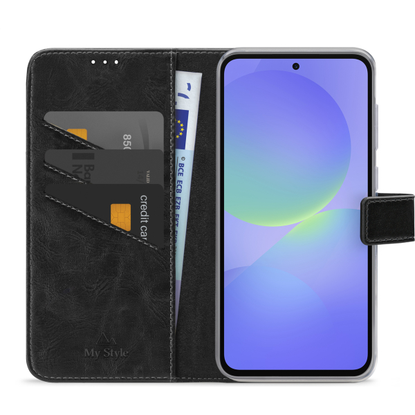 My Style Flex Wallet For Samsung Galaxy A36 5G/A56 5G Black - Afbeelding 3