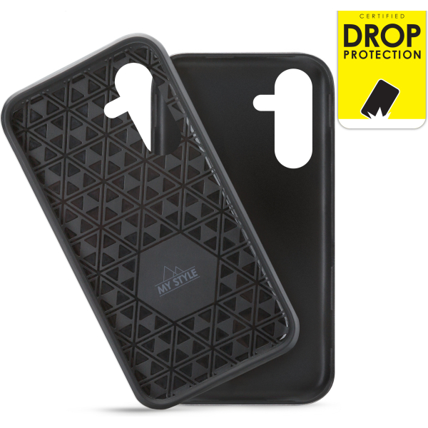 My Style Tough Case For Samsung Galaxy A36 5G/A56 5G Black - Afbeelding 2