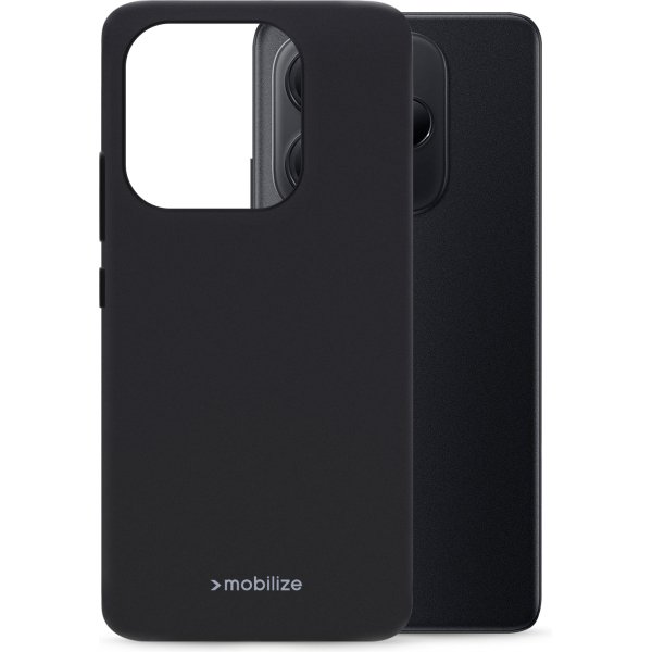 Mobilize Rubber Gelly Case Xiaomi Redmi Note 14 5G Matt Black