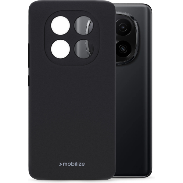 Mobilize Rubber Gelly Case Xiaomi Redmi Note 14 Pro+ 5G Matt Black