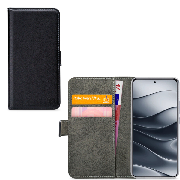Mobilize Classic Gelly Wallet Book Case Xiaomi Redmi Note 14 5G Black