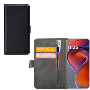 Mobilize Classic Gelly Wallet Book Case Motorola Moto G15/G15 Power Black