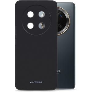 Mobilize Rubber Gelly Case Honor Magic7 Lite Matt Black