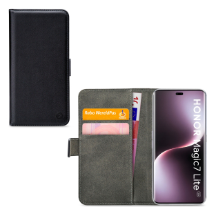 Mobilize Classic Gelly Wallet Book Case Honor Magic7 Lite Black