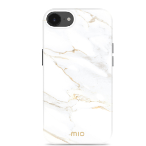 Mio By Mobilize Mio White Marble Magsafe Compatible For Iphone 16E
