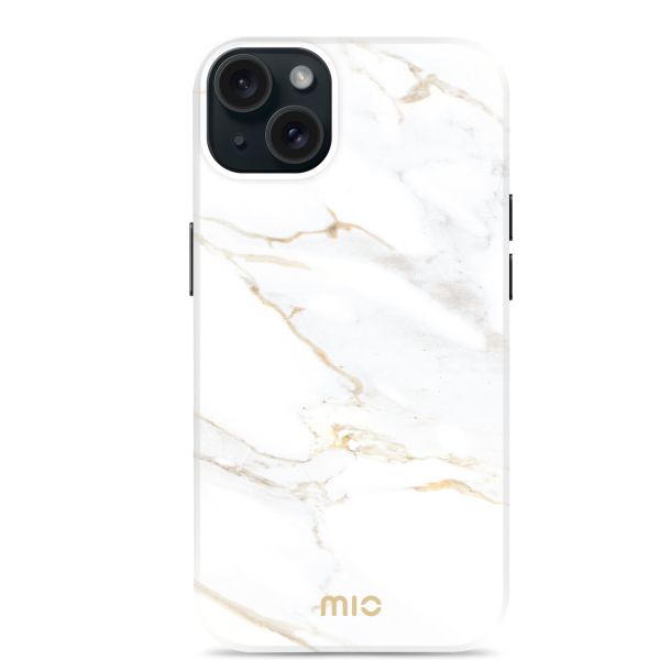 Mio By Mobilize Mio White Marble Magsafe Compatible For Iphone 13/14/15
