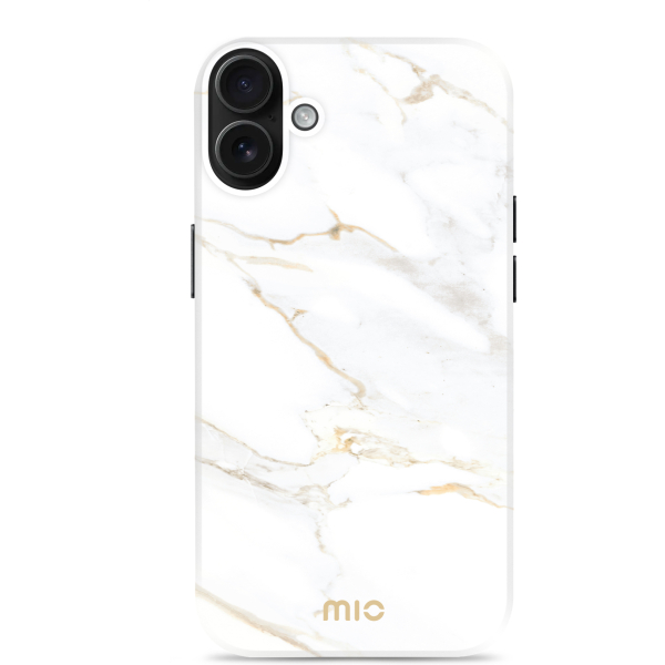 Mio By Mobilize Mio White Marble Magsafe Compatible For Iphone 16 Plus