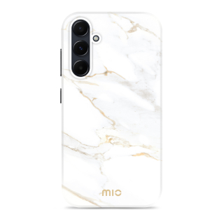 Mio By Mobilize Mio White Marble Magsafe Compatible For Samsung A55 5G