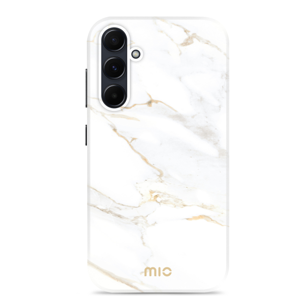 Mio By Mobilize Mio White Marble Magsafe Compatible For Samsung A55 5G