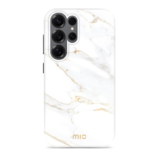 Mio By Mobilize Mio White Marble Magsafe Compatible For Samsung S25 Ultra 5G