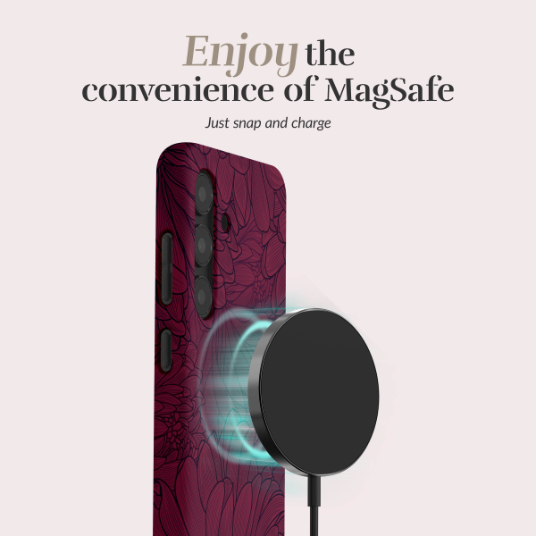 Mio By Mobilize Mio Berry Blooms Magsafe Compatible For Samsung S25 Ultra 5G - Afbeelding 3
