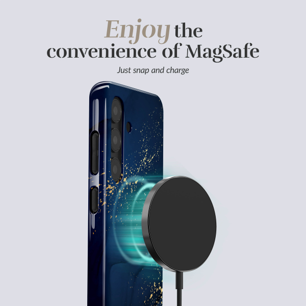 Mio By Mobilize Mio Midnight Sparkle Magsafe Compatible For Samsung S24 5G - Afbeelding 3