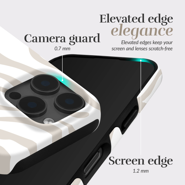 Mio By Mobilize Mio Sandy Zebra Magsafe Compatible For Iphone 16 Pro - Afbeelding 5
